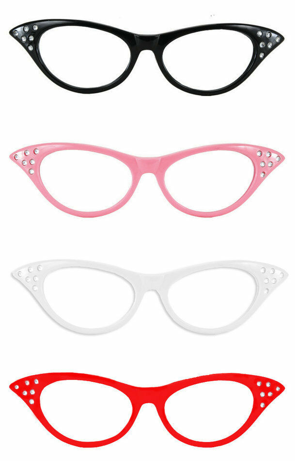 cat eye glasses cartoon