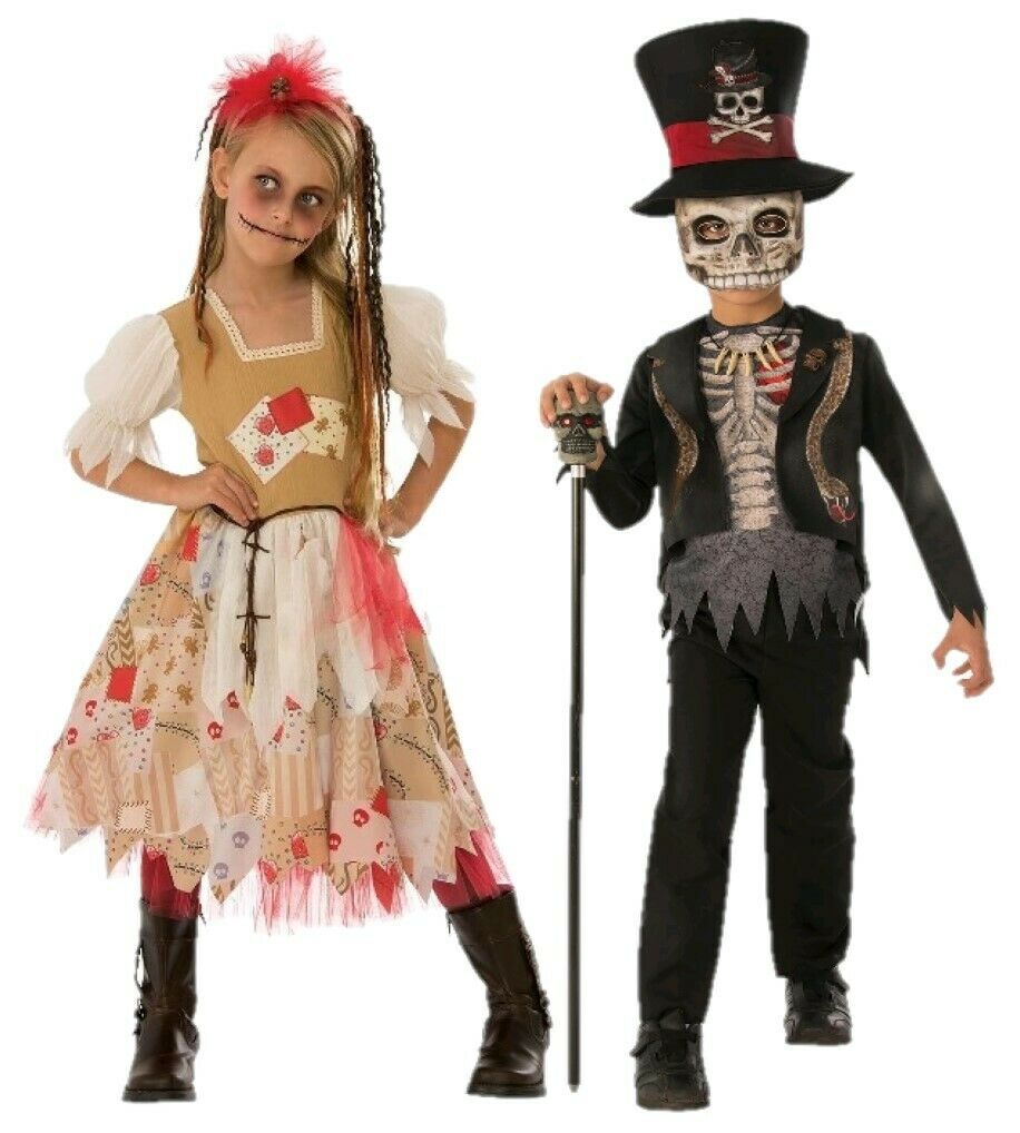 girls skeleton costume