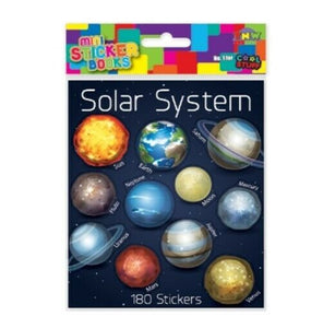 solar system stickers books