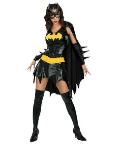 Batgirl Corset DC Comics Superhero Batman Fancy Dress Halloween