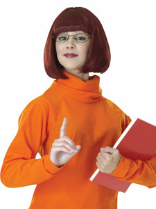 Classic Scooby Doo Velma Adult Plus Size Costume