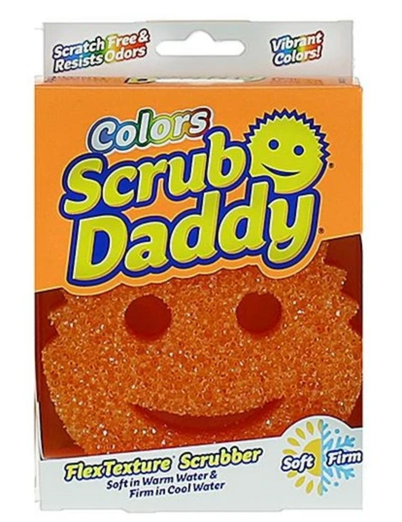 Scrub Daddy Mommy Caddy Sponge Storage New Suction Cups Novelty Cleaning