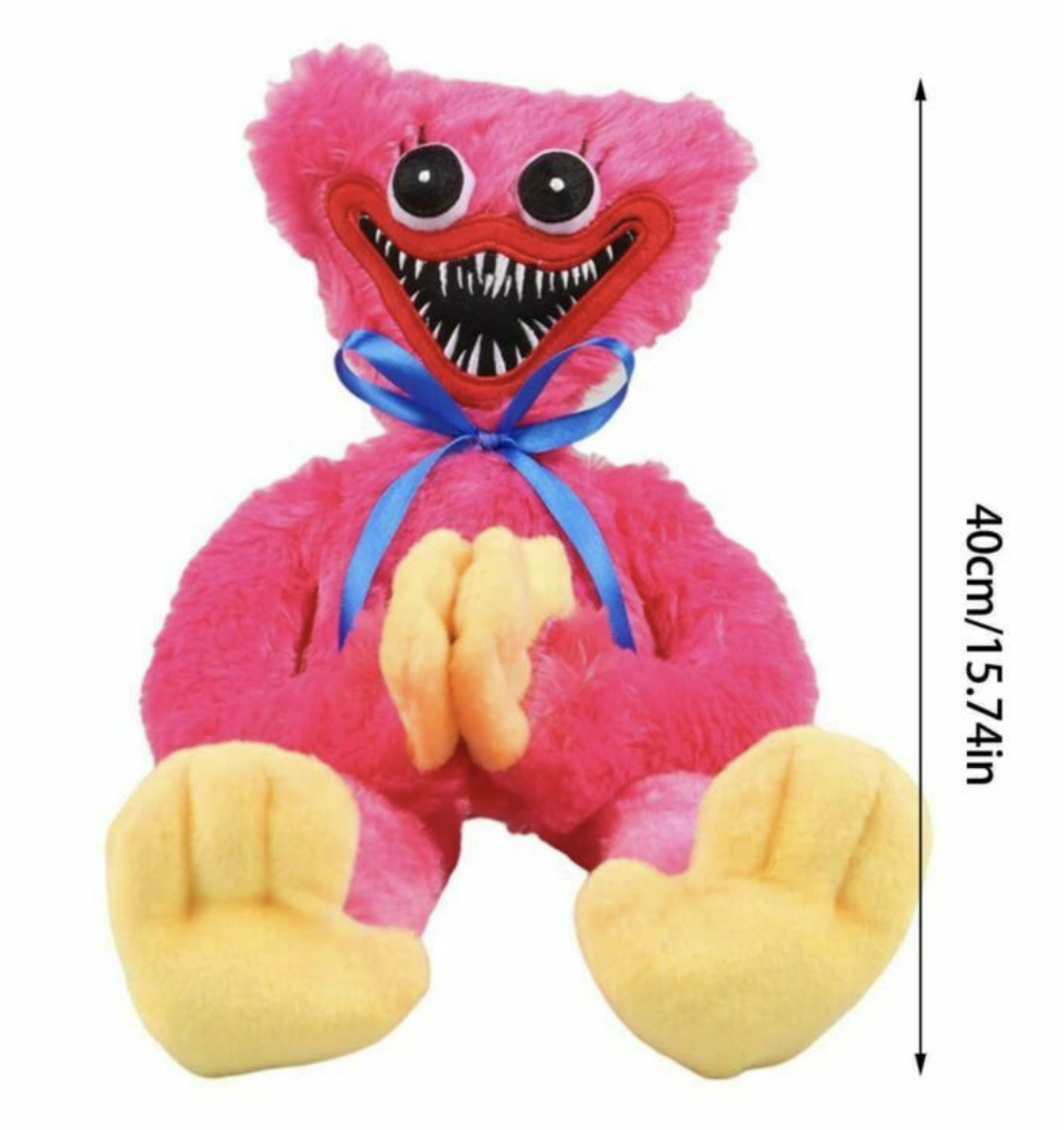 ZAQWS Poppy Playtime Pink Mommy Long Legs Plush 13.8 Huggy Wuggy Monster  Plush Doll Toy, Horror Game Stuffed Doll Halloween Valentine's Day Party  Birthday Gift